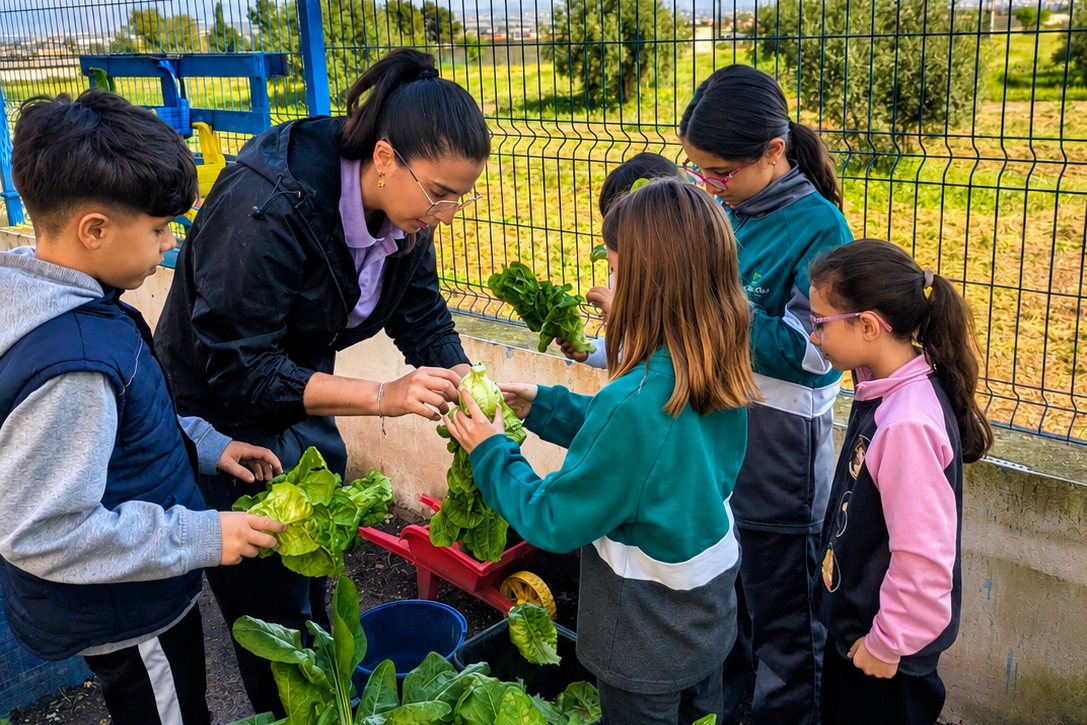 Colegio huerto escolar